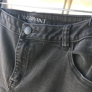 Lane Bryant Black skinny jean size 20 EUC